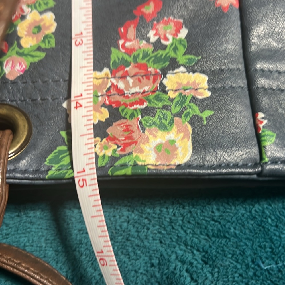 Floral Billabong tote bag polyvinyl ladies teens - Picture 5 of 7
